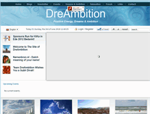 Tablet Screenshot of dreambition.nl